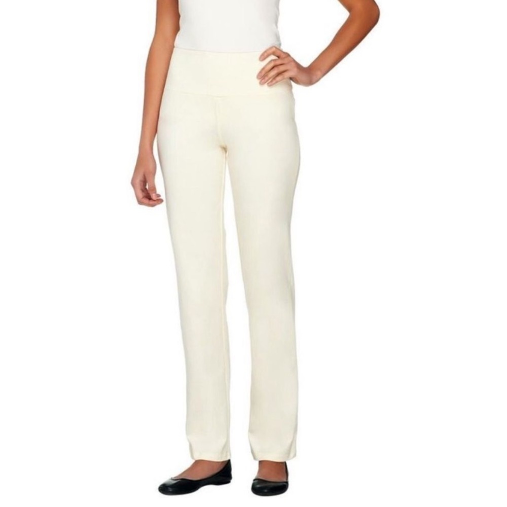 Women with Control Tummy Control pants in Cream/Ivory tummy control XLP